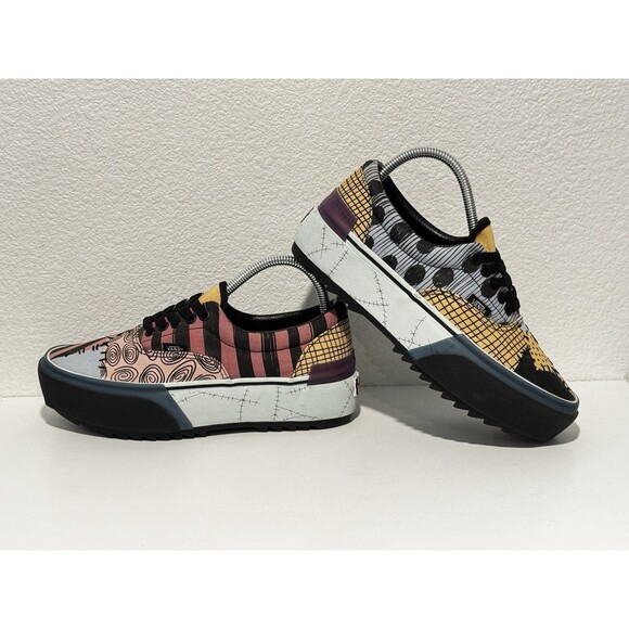 Vans x Nightmare Before Christmas Sally Shoe Womens Sz 8.5 Stacked Platform NEW - Picture 10 of 16
